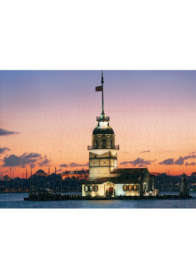 Ks Games 500 Parça Kız Kulesi Günbatımı İstanbul Puzzle - 20059