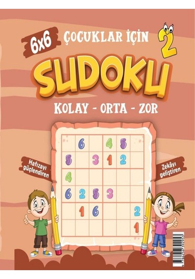 Çocuklar İçin Sudoku Kolay-orta-zor
