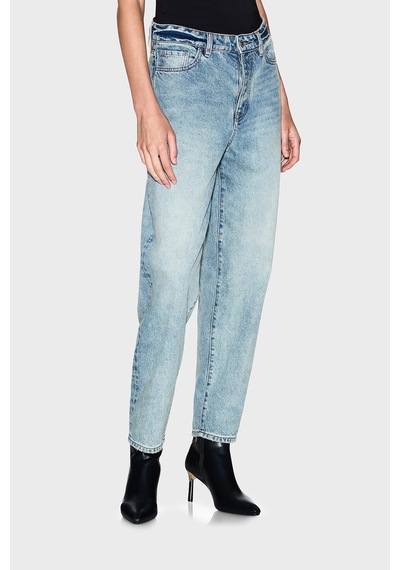 Armani Exchange Bayan Kot Pantolon Xw000128 Af10869 Mb001 Açık Mavi Açık Mavi
