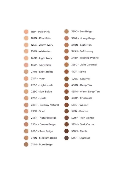 Power Stay Pata Krem Fondöten Spf20 - 430n Deep Tan Diğer