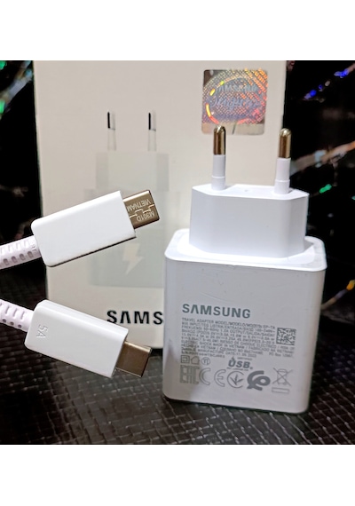 Samsung Uyumlu 3in1 Trio 65w 2xpd + Usb Ev Tipi Şarj Aleti Set 3 Çıkışlı