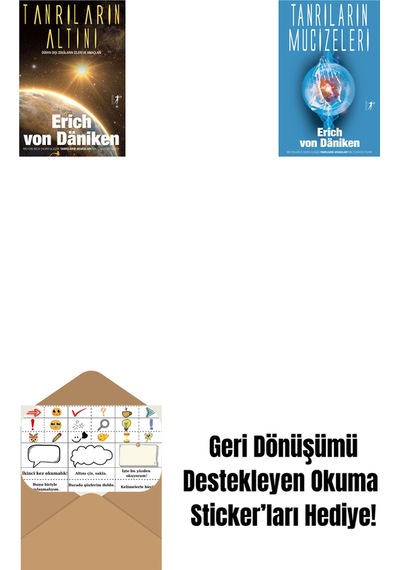 Tanrıların Altını + Tanrıların Mucizeleri + Okuma Sticker'ları