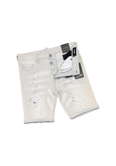 Dsqotheq Kadin Denim Short Grey Gri