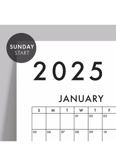 Amerikan Standardı 2026 Yıllık Planlayıcı Duvar Takvimi