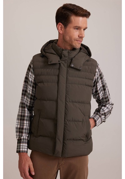 Ysf Erkek Haki Yeşil Regular Fit Yelek