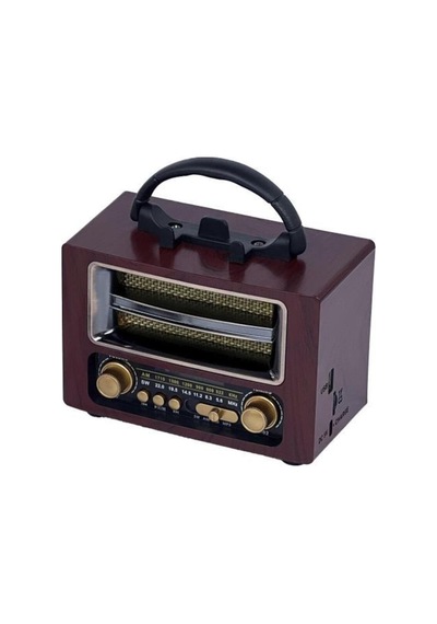 Bluetooth Hoparlör Nostaljik Radyo Speaker Ns02