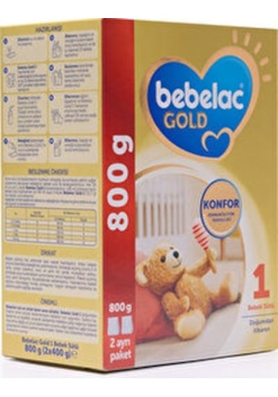 Bebelac 1 Bebek Sütü 800 G 2 Kutu