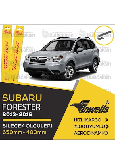 Subaru Forester Muz Silecek Takımı 2013-2016 İnwells