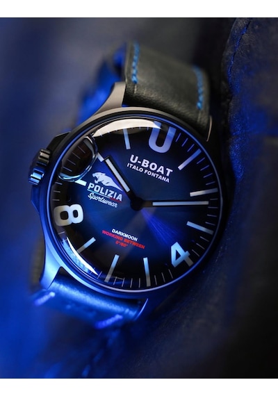 U-boat 9180 Erkek Kol Saati Siyah