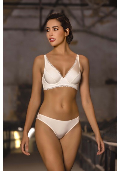 Lenaca Giorgia Wire Bra, Ekrı Konforlu Ve Şık Sütyen Çok Renkli