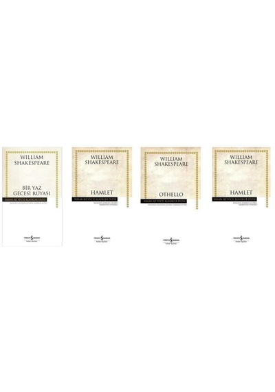 Bir Yaz Gecesi Rüyası / Hamlet / Othello / Romeo Ve Juliet 4 Kitap Set