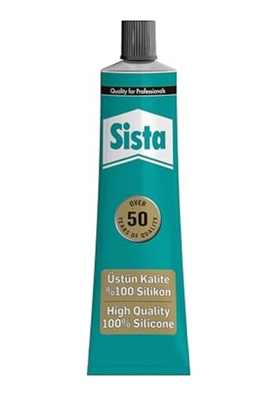 Universal Silikon, Üstün Kalite %100 Şeffaf Silikon, Mutfak, Banyo Ve Pencereler İçin Hızlı Kuruyan Dolgu Macunu, Sararma Ve Küflenme Yapmaz, 50 Gr Tüp