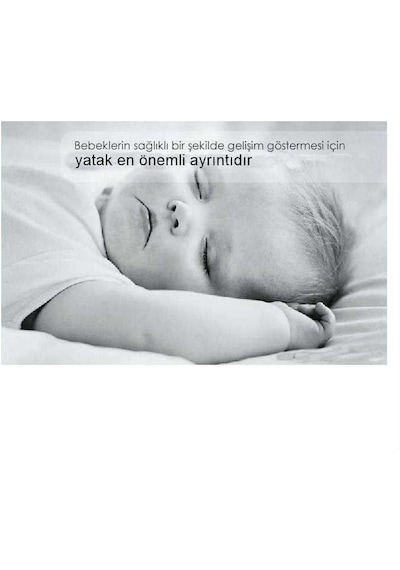 70 x 110 Soft Ortopedik Yaylı Bebek Yatağı 70*110 Yaylı Yatak