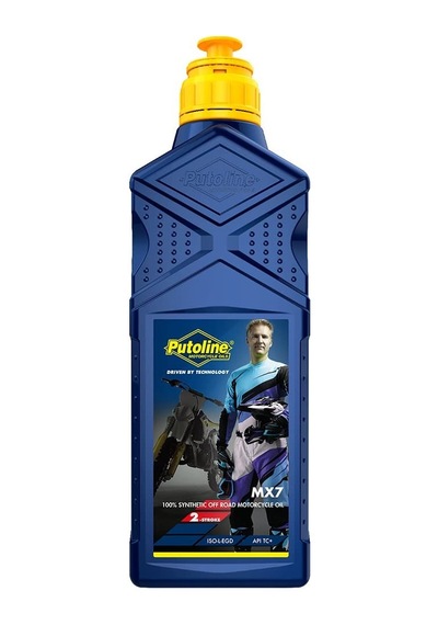 Putoline Mx7 2t Motor Yağı 1 L 2 Zamanlı Tam Sentetik Motor Yağı