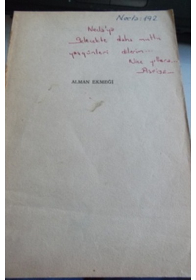 Alman Ekmeği/bekir Yıldız