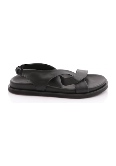 Dgn 3040 Kadin Çapraz Bantli Sandalet 3040-2261-R1534 Siyah
