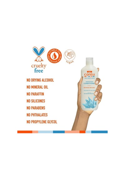 Cantu Weightless Ağırlaştırmayan Şampuan+saç Kremi+ Bukle Kremi -saç Bandı Hediye
