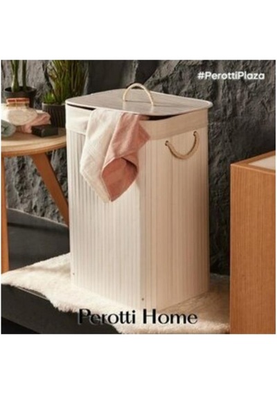 Perotti Bambu Çamaşır Sepeti 40 30 60 Cm/14 14683 Diğer