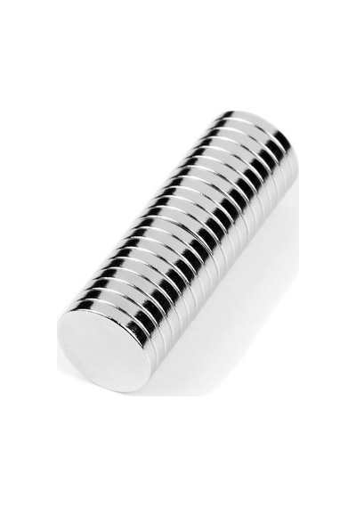 10 Adet Neodyum Mıknatıs 10x1,5 Mm Disk Magnet