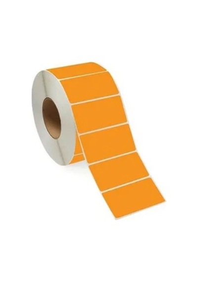 Open 70 Mm Etiket Turuncu 500lü
