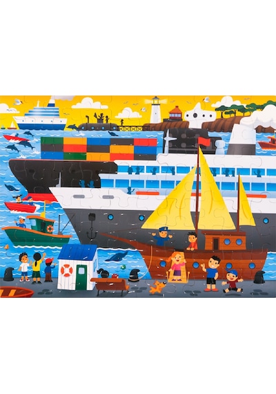 80 Parça Yer Puzzle – Liman