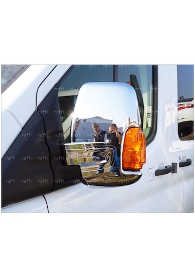 Ford Transit Mk8 Krom Ayna Kapağı 2 Parça 2013 Ve Üzeri P.çelik
