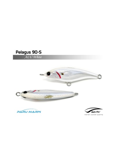 Jack Fin Pelagus 90-S Sahte Yem Alu White