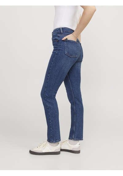 Jjxx Yüksek Bel Mom Fit Kadın Kot Pantolon 12203837 Mavi