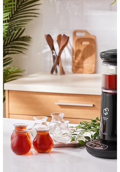 Karaca x Refika Tatlıcan 6'Lı Çay Bardağı Seti