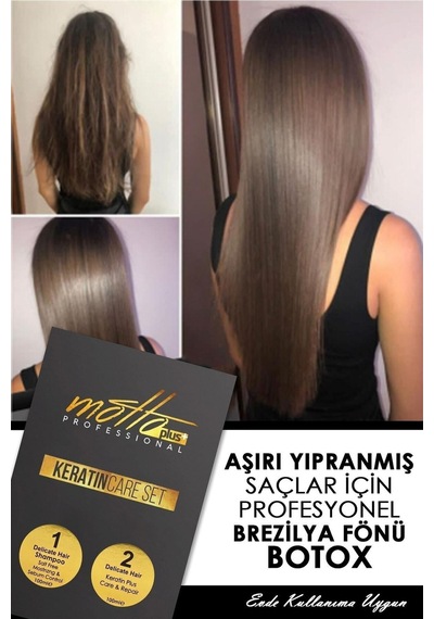 Motto Plus Keratin Şampan 100 ML + Brezilya Fönü Keratini 100 ML