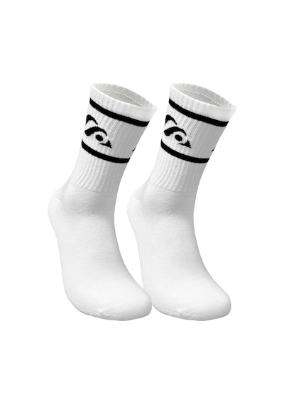 Skadi Mons Logo Tennis 2 Pack Unisex Beyaz Çorap 1605030523-100 Beyaz
