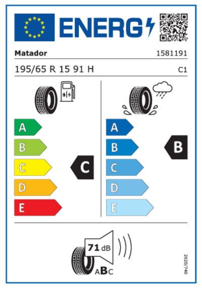Matador 195/65R15 91H Hectorra 5 2026