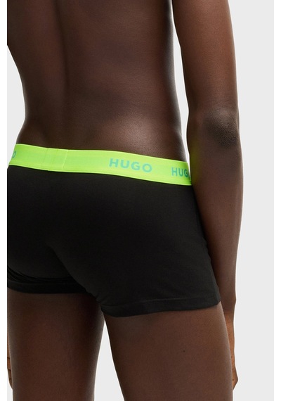 Hugo Erkek Boxer 50532611 730 Siyah Siyah
