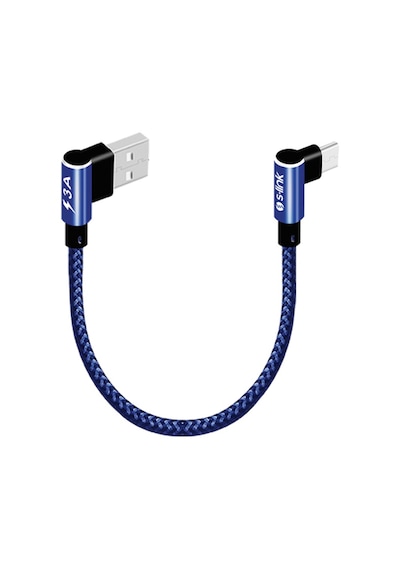 S-lınk Swapp Sw-c757 3a - 15cm Type-c Lacıvert Kılıflı Metal -l-