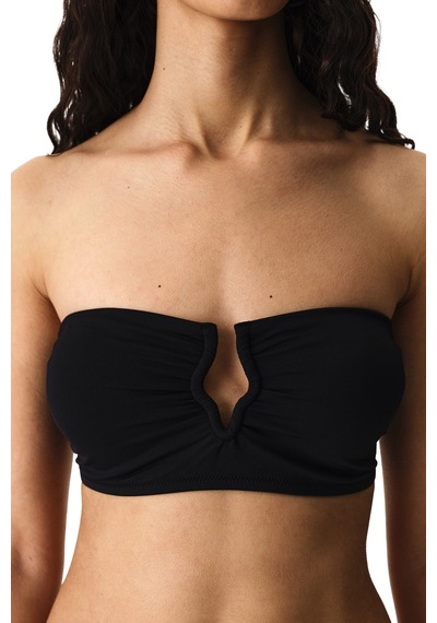 Penti Siyah Nia Straplez Bikini Üstü