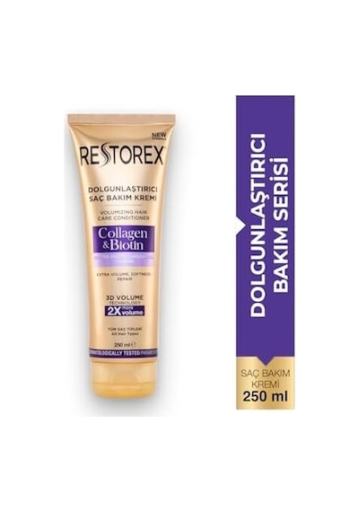 Dolgunlaştırıcı Saç Bakım Kremi Collagen & Biotin 250 Ml