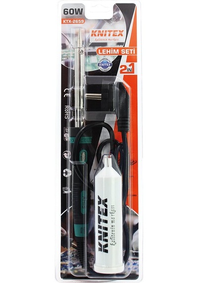 2ın1 Kalem Havya Lehim Set 60w 5286