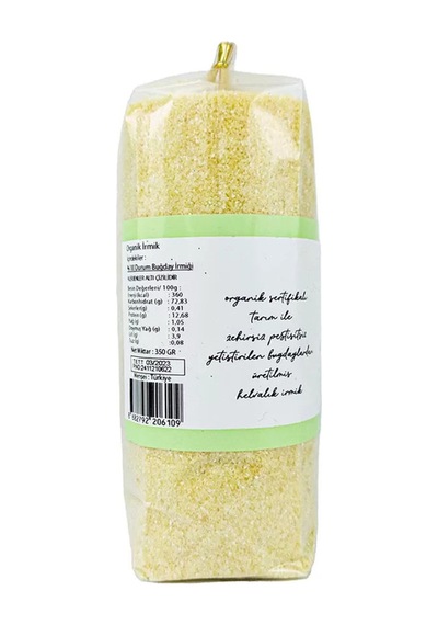 OG natural Organik Helvalık Irmik 350 G