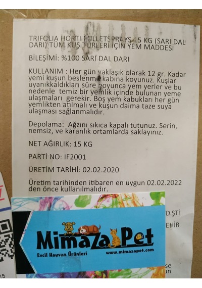 Doğal Dal Darı Sarı 250 Gr ithal Yeni̇ Mahsül