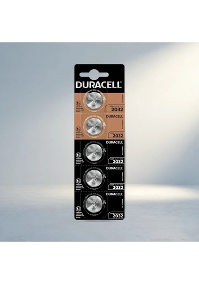 Uzun Süreli Dayanıklılıkta Duracell 2032 Para Pili 5'li Kart