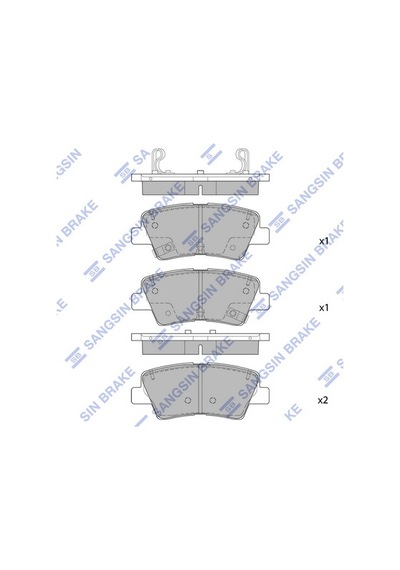 Sangsın Sp1846 Arka Fren Balata Hyundaı Elantra 1.6l D4fb G4fg 6 Vites 16- / İ20 1.1l 1.2l 1.4l 15- / Kıa Sportag E 1.6l G4fj 7 Vites 15- Üstten Delikli Tip 58302d3a70-58302f6a50-58302g0a50 1 Takım Sangsın Sp1846 Arka Fren Balata Hyundaı Elantra 1.6l D4fb G4fg 6 Vites 16- / İ20 1.1l 1.2l 1.4l 15- / Kıa Sportag E 1.6l G4fj 7 Vites 15- Üstten Delikli Tip 58302d3a70-58302f6a50-58302g0a50 1 Takım