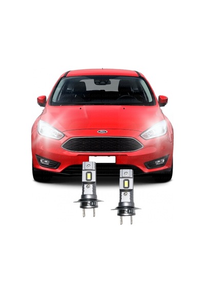 Ford Focus 3 2015-2018 Led Kısa Far Ampulü H7 Mini Led 2'li Set