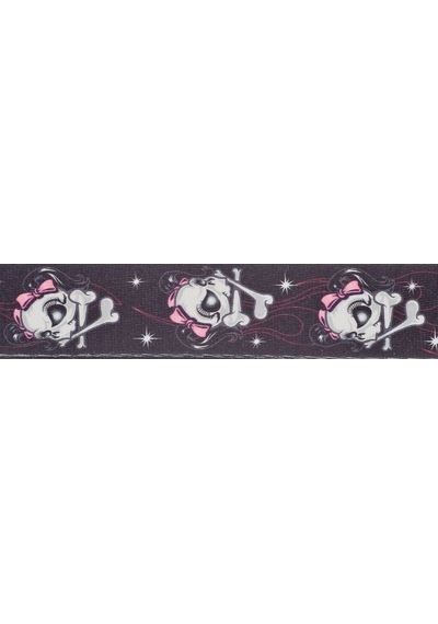 Planetwaves 50lt03 Gitar Askısı 50mm Dokuma Mıss Skull