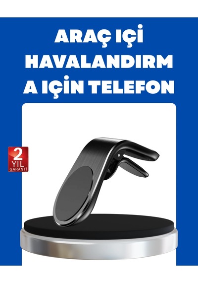 Kalorifer Izgaralı Manyetik Telefon Tutucu - Sarsıntı Geçirmez Çok Renkli