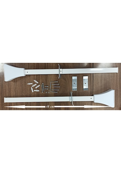 2 Adet Radyatör Petek Yere Montaj Ayağı 48 Cm