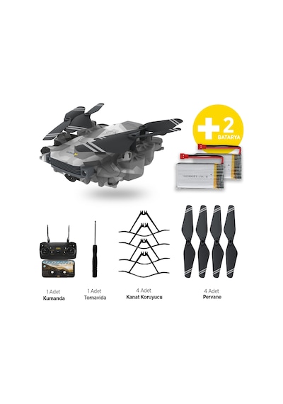 Corby CX020-2B Çift Bataryalı 720P Smart Drone