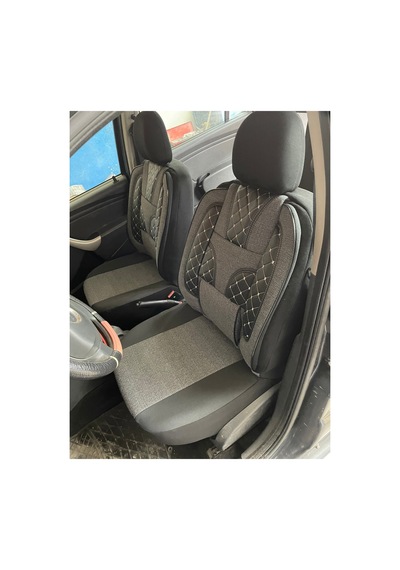 Her Araca Uyumlu Oto Koltuk Kılıfı Gri - 878281468