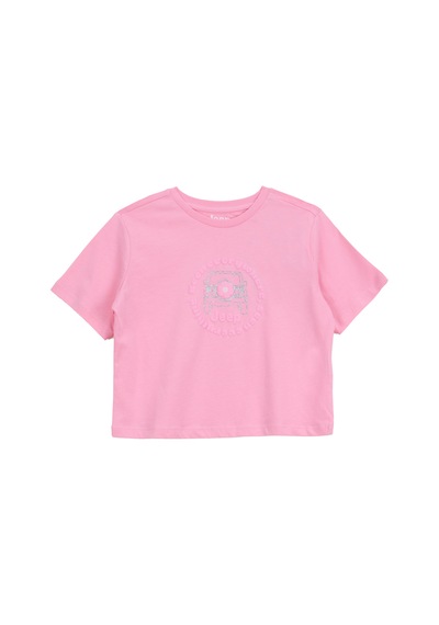 Jeep Pembe Kız Çocuk %100 Pamuk T-shirt J6sg-tst7630