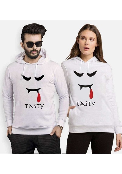 Tshirthane Tasty Sevgili Kombinleri Kapüşonlu Kombini