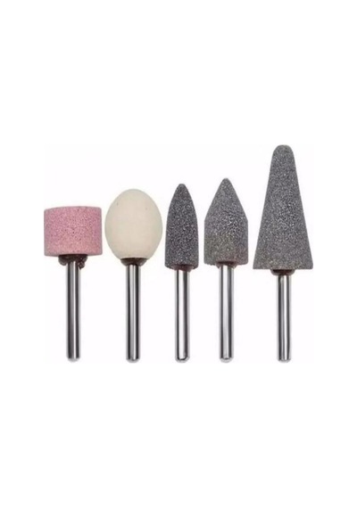 Kalıp Taşlama Makinası Aksesuarı 5 Parça Vız Vız Kalıpçı Taşlama Seti Mini Taş Zımpara Matkap Ucu Seti Mini Çapak Alma Oyma Şekil Verme Ahşap Metal Kalıpçı Seti Gravür Oyma Seti